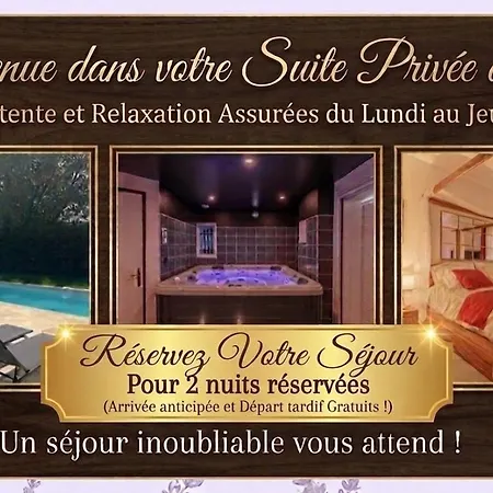 Villa Romantique Lmf Intérieur Piscine Privés Jardin Et Lit King Size