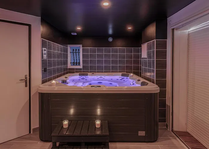 Vila Suite Romantique Lmf Spa Interieur Piscine Prives Jardin Et Lit King Size Rousson (Gard)